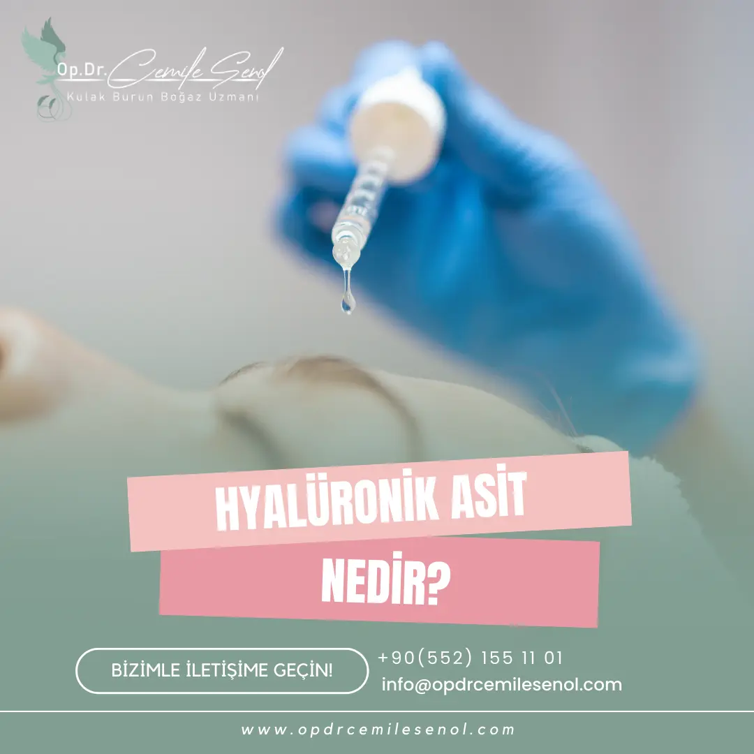 hyalüronik asit dolgu uygulaması eskişehir - Op. Dr. Cemile Şenol