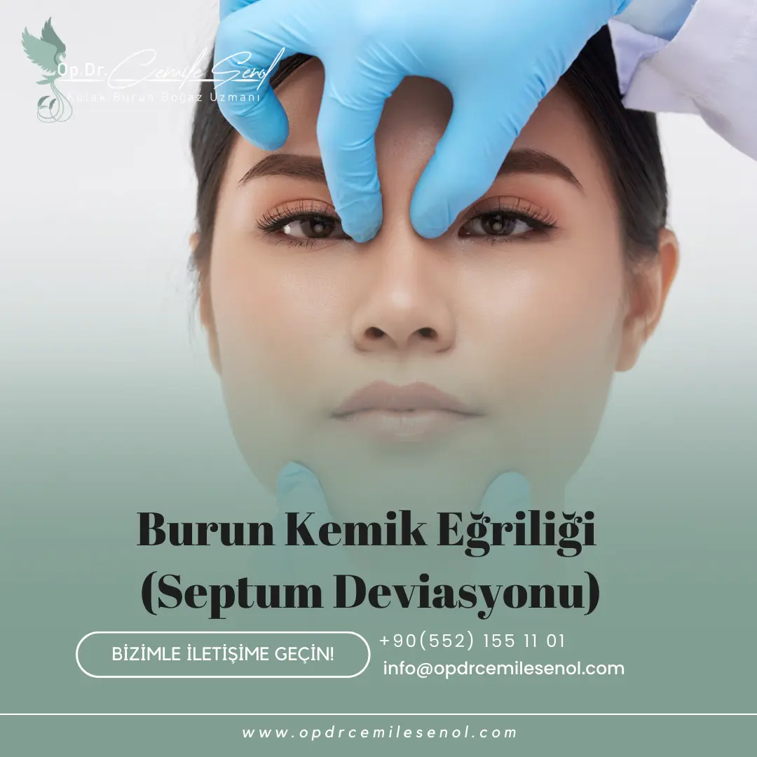 burun kemik eğriliği septum deviasyonu eskişehir - Op. Dr. Cemile Şenol